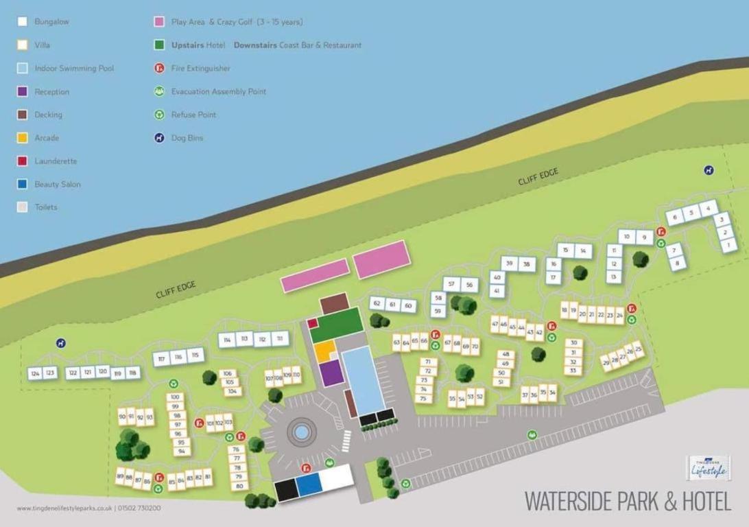 Villa Sea View 3-Bed Heated Pool Eat Bar Kids Park Lowestoft Eksteriør billede